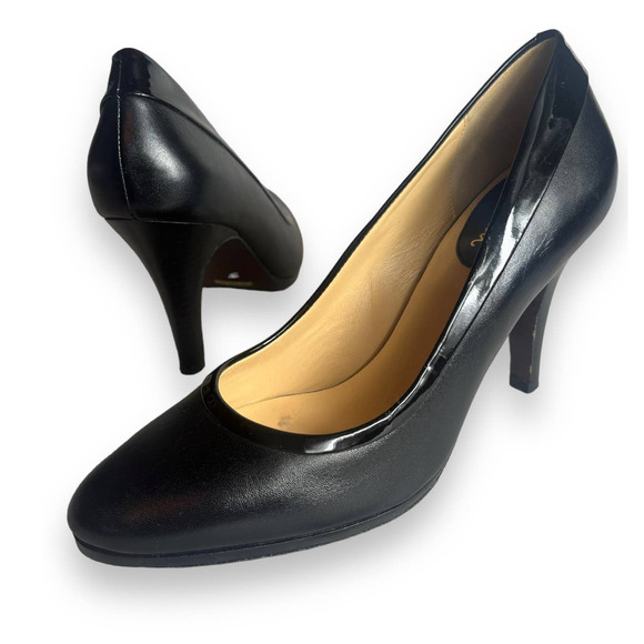 Cole Haan Nike Air Platform Pump Heels | Black | Womens 9.5 - Picture 5 of 13